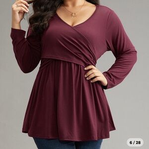 Crossover V-Neck Top